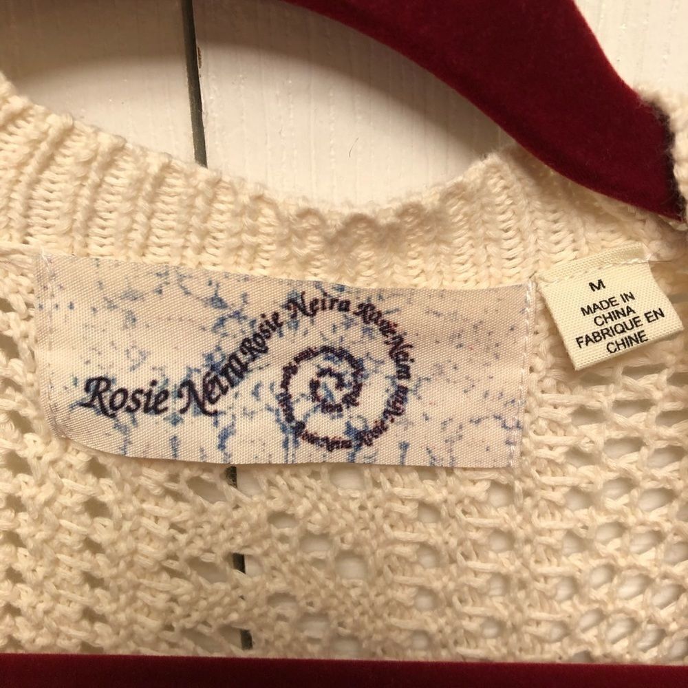 Anthropologie Rosie Neira Nanse Pointelle … - Picture 5 of 6